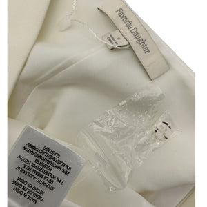 Favorite Daughter Tailored Cream Button Front Vest Size S