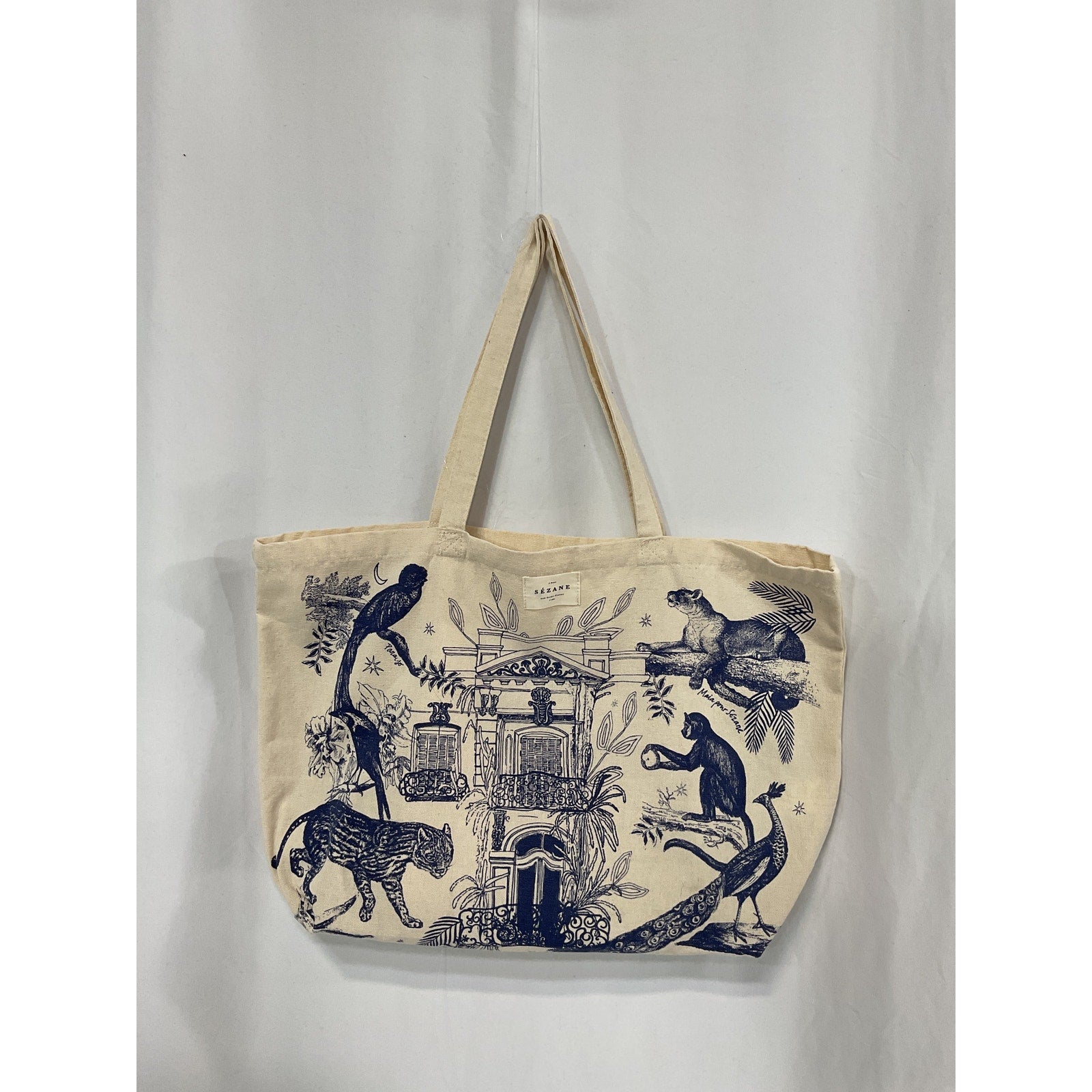 S�zane 'Paraiso' Blue Tote Bag
