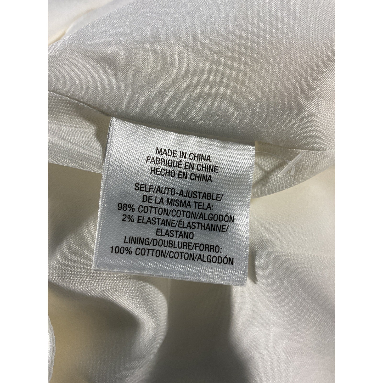 Favorite Daughter 'The Lovesick' White Poplin Mini Dress Size 8 - NWT