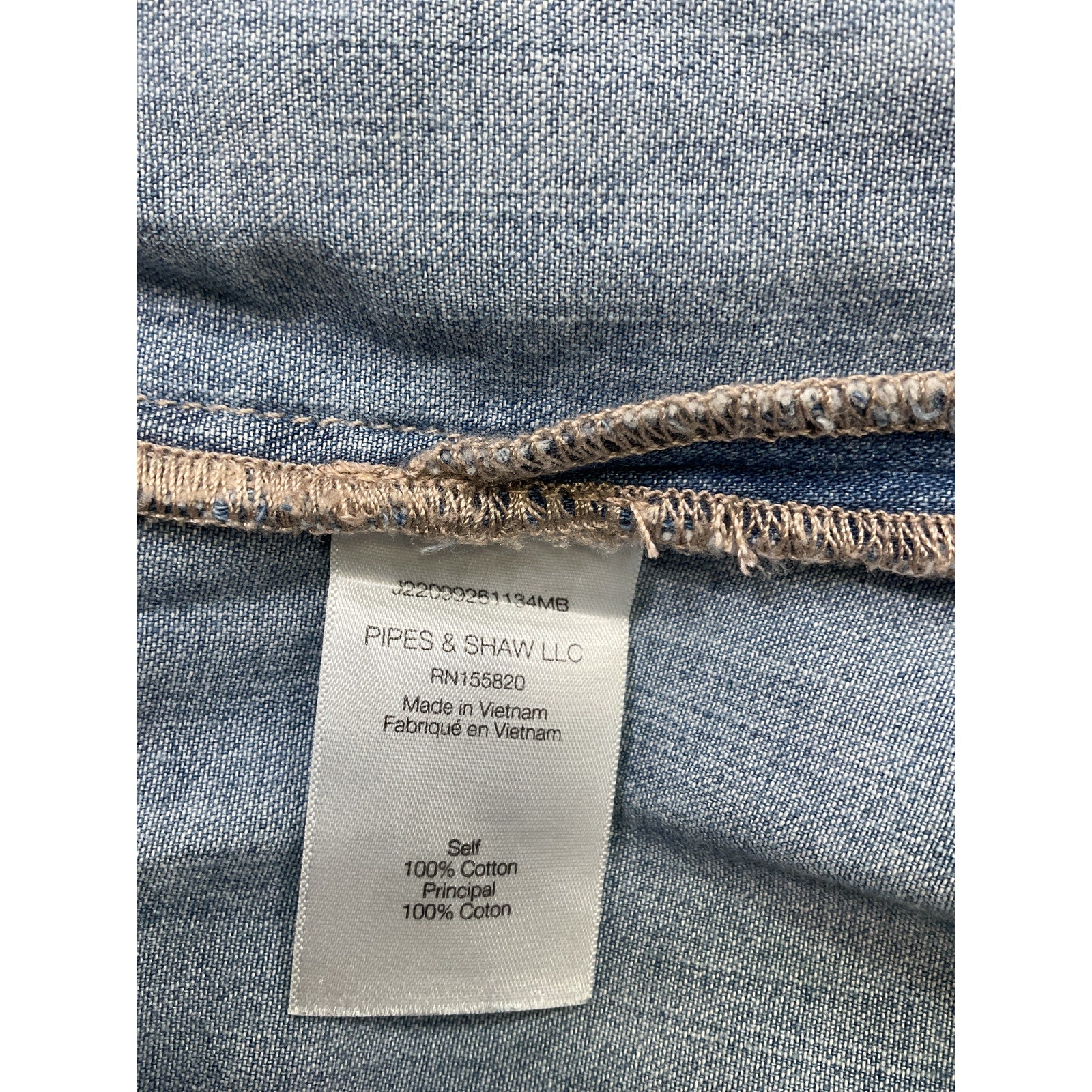 Veronica Beard 'Dalton' Blue Cotton Top Size 00