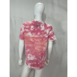 La Detresse 'Panic' Pink Screen Print Graphic Tee Size M