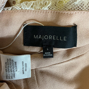 Majorelle Patchwork White Janis Maxi Dress Size S