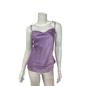 Cinq à Sept Braided Lilac Wine Marta Camisole Size M