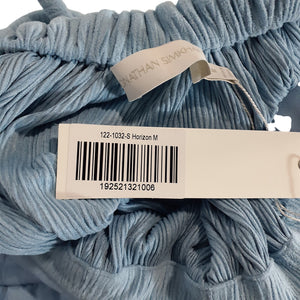 Simkhai Crinkled Horizon Lillee Open Back Maxi Size M Dress NWT