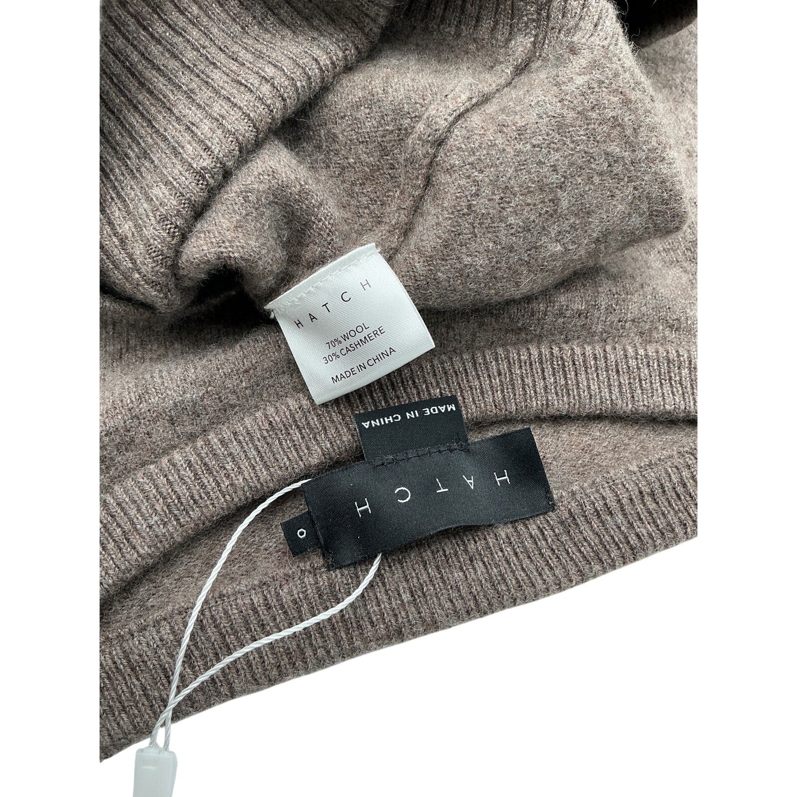 Hatch 'The Nadine' Grey Wool Sweater Size 0