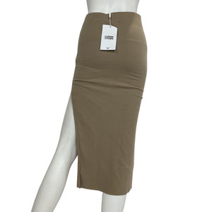 Cotton Citizen Ribbed Sand Dollar Melbourne Midi Skirt Size S NWT