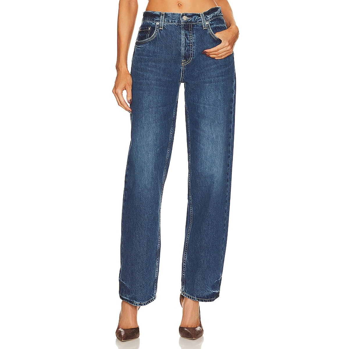 Grlfrnd Relaxed Humboldt Bella Denim Jeans Size 32