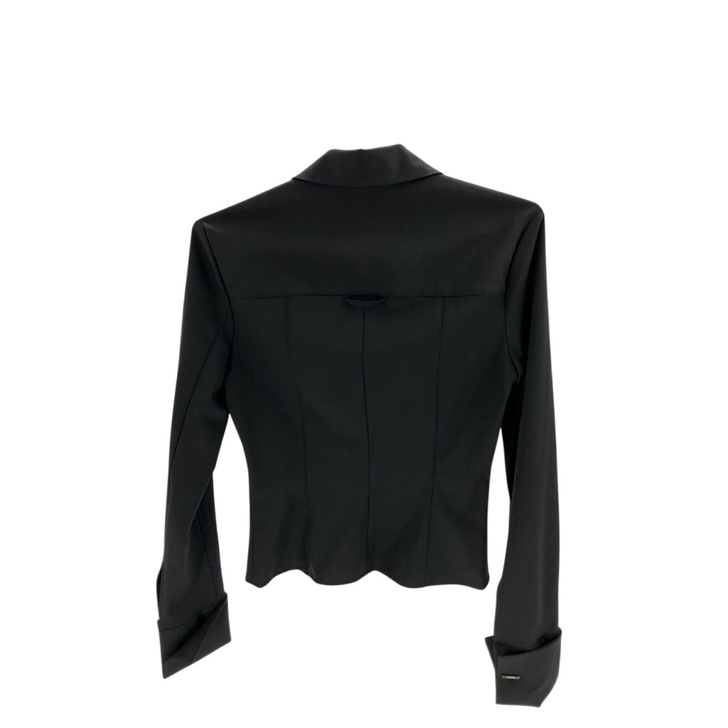 Jacquemus 'Pina' Black Wool Stretch Shirt Size 36