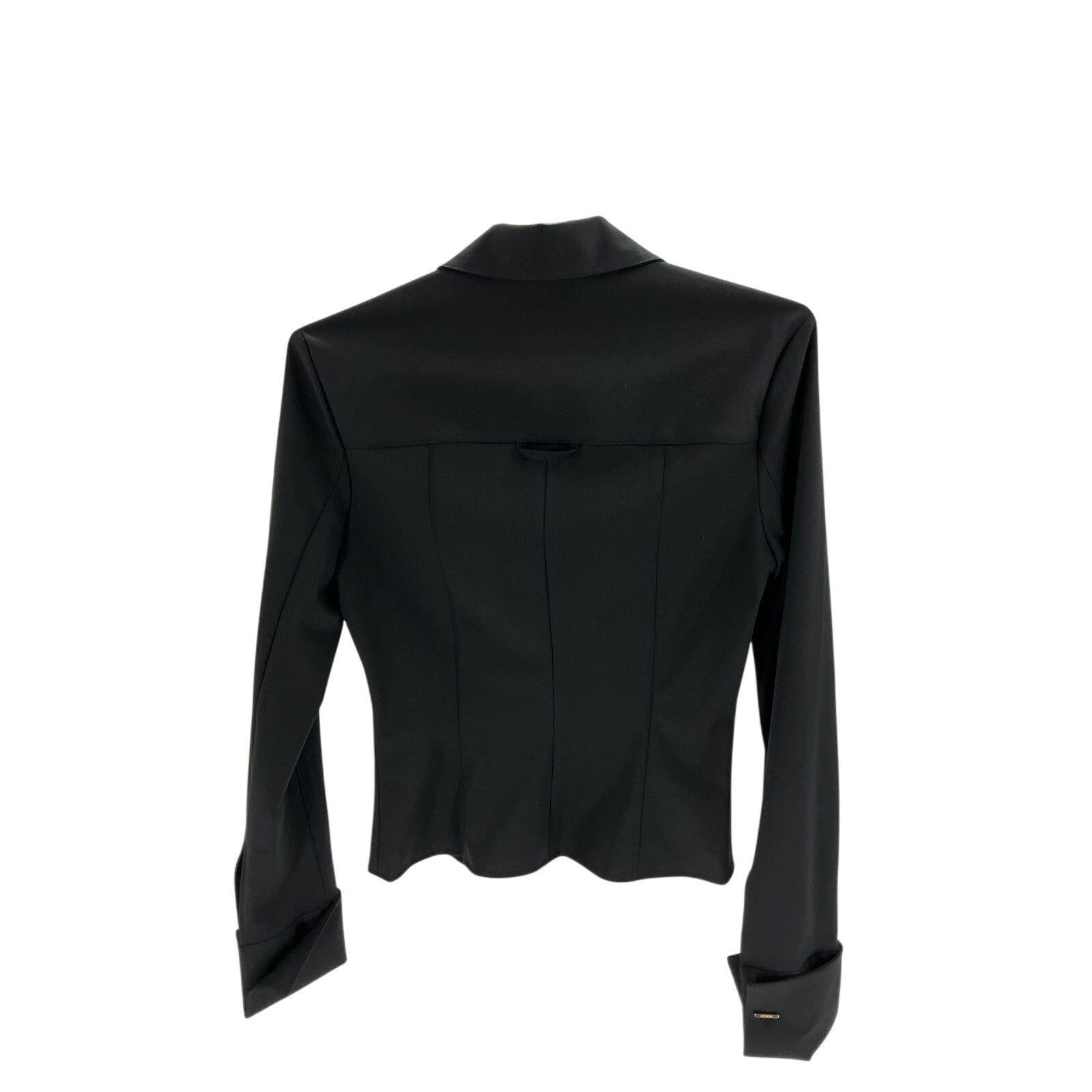 Jacquemus 'Pina' Black Wool Stretch Shirt Size 36