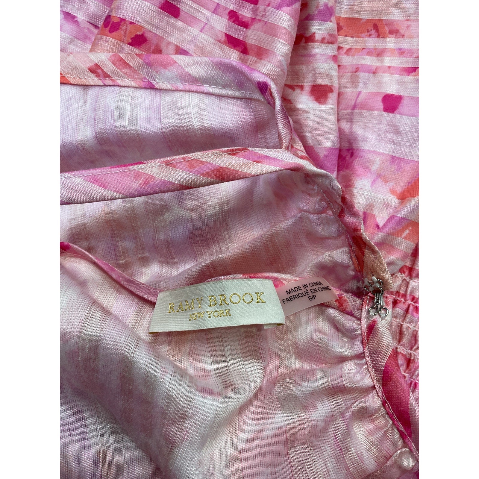 Ramy Brook 'Printed' Pink Mini Dress Size S/P