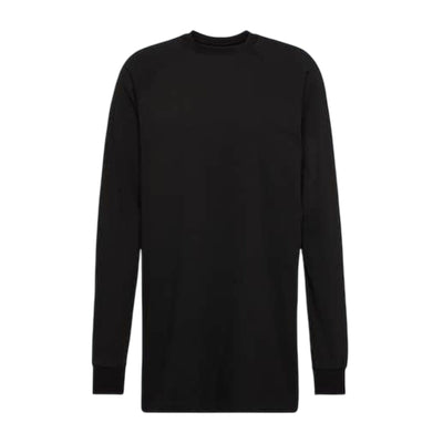 Rick Owens Minimalist Black Jersey Sweatshirt Size XL