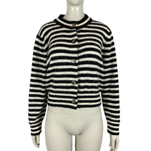 Ciao Lucia Striped Multicolor Firenze Cardigan Size M