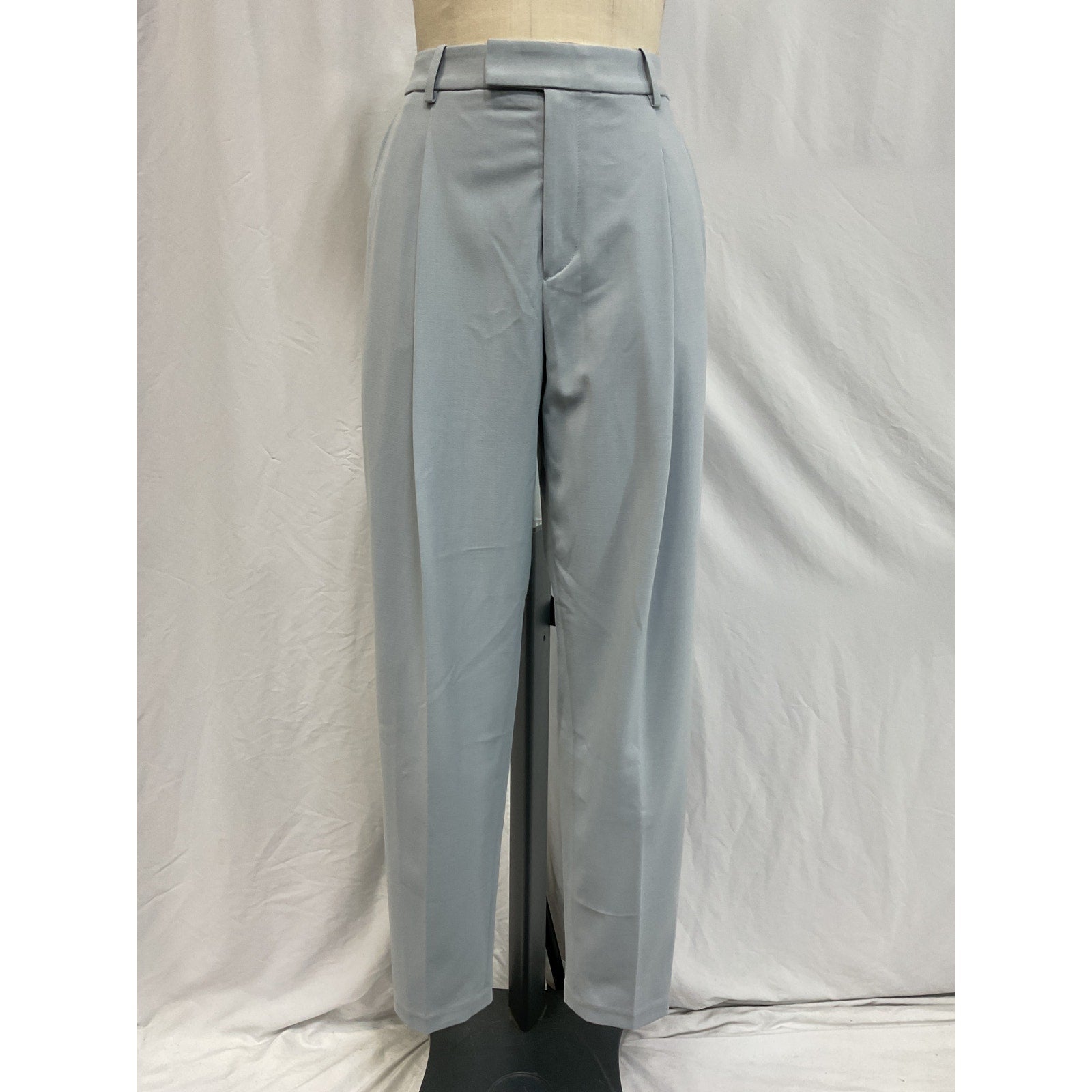 L'Academie 'Prudence' Blue Poly Trouser Size S - NWT