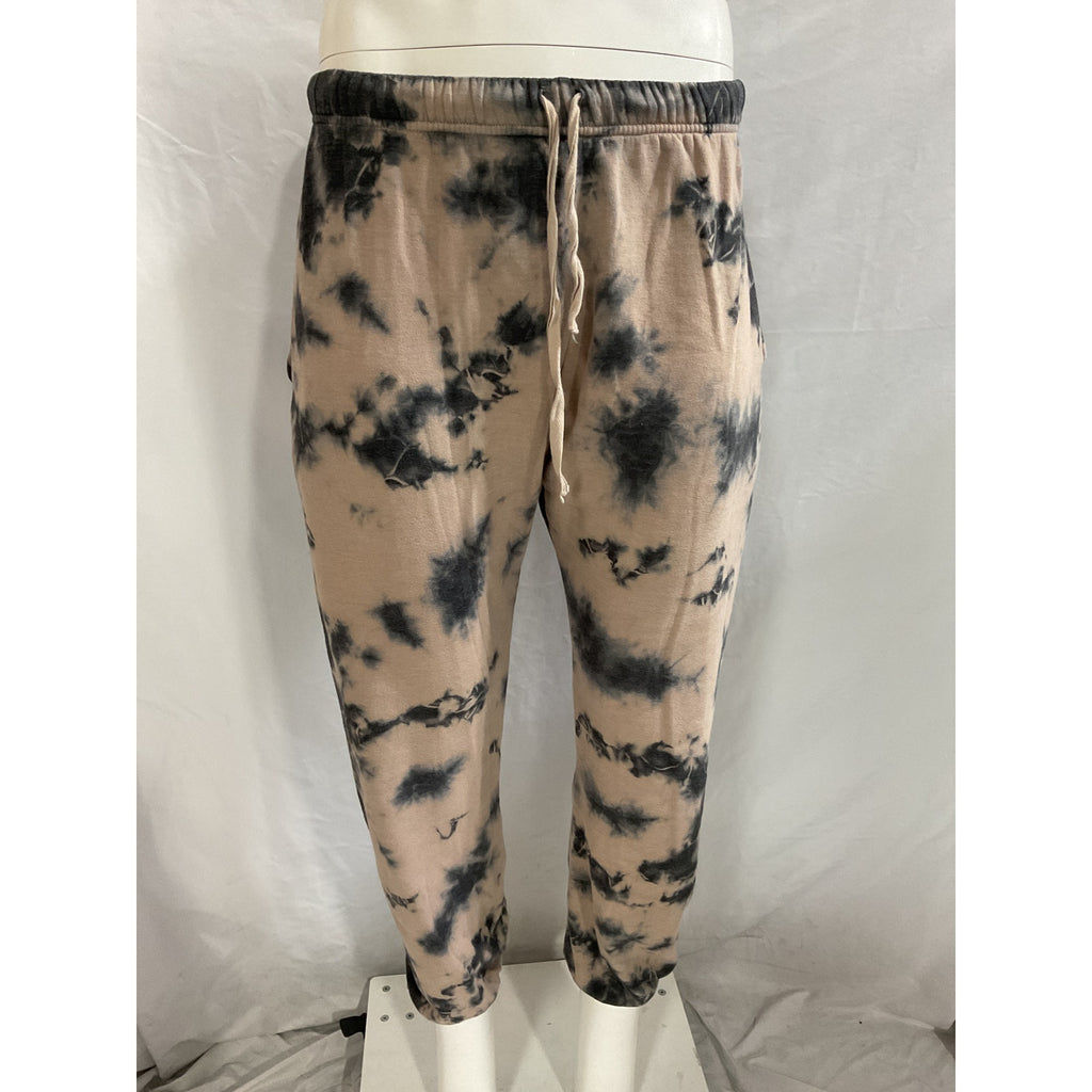 Aviator Nation Hand Dyed Tan Sweatpants Size L