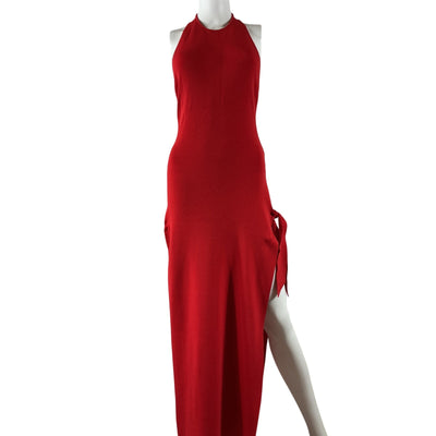 Simon Miller Sleek Red Junjo Knit Dress Size M