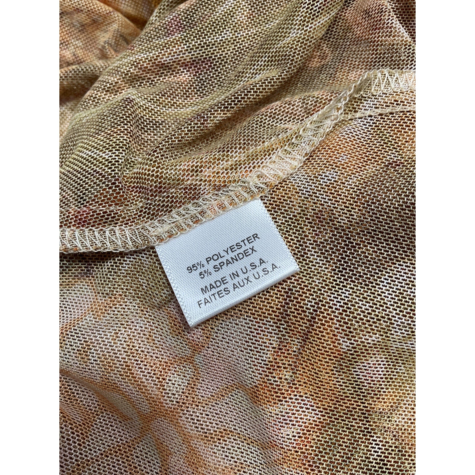Misa Los Angeles 'Marion' Gold Polyester Skirt Size XS