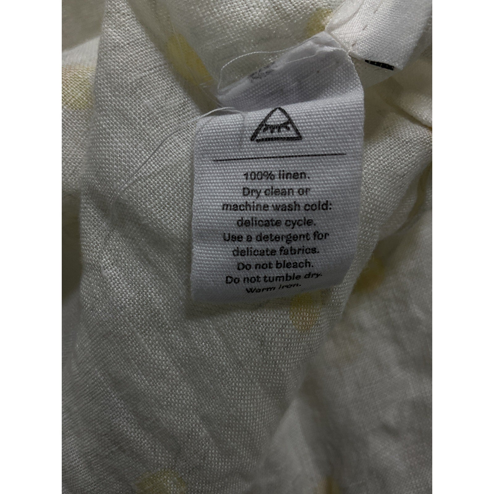Sleeper 'Atlanta' White Daisy-Print Midi Dress Size S