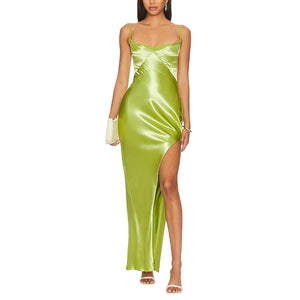 Nicholas Satin Limelight Ariah Dress Size 2