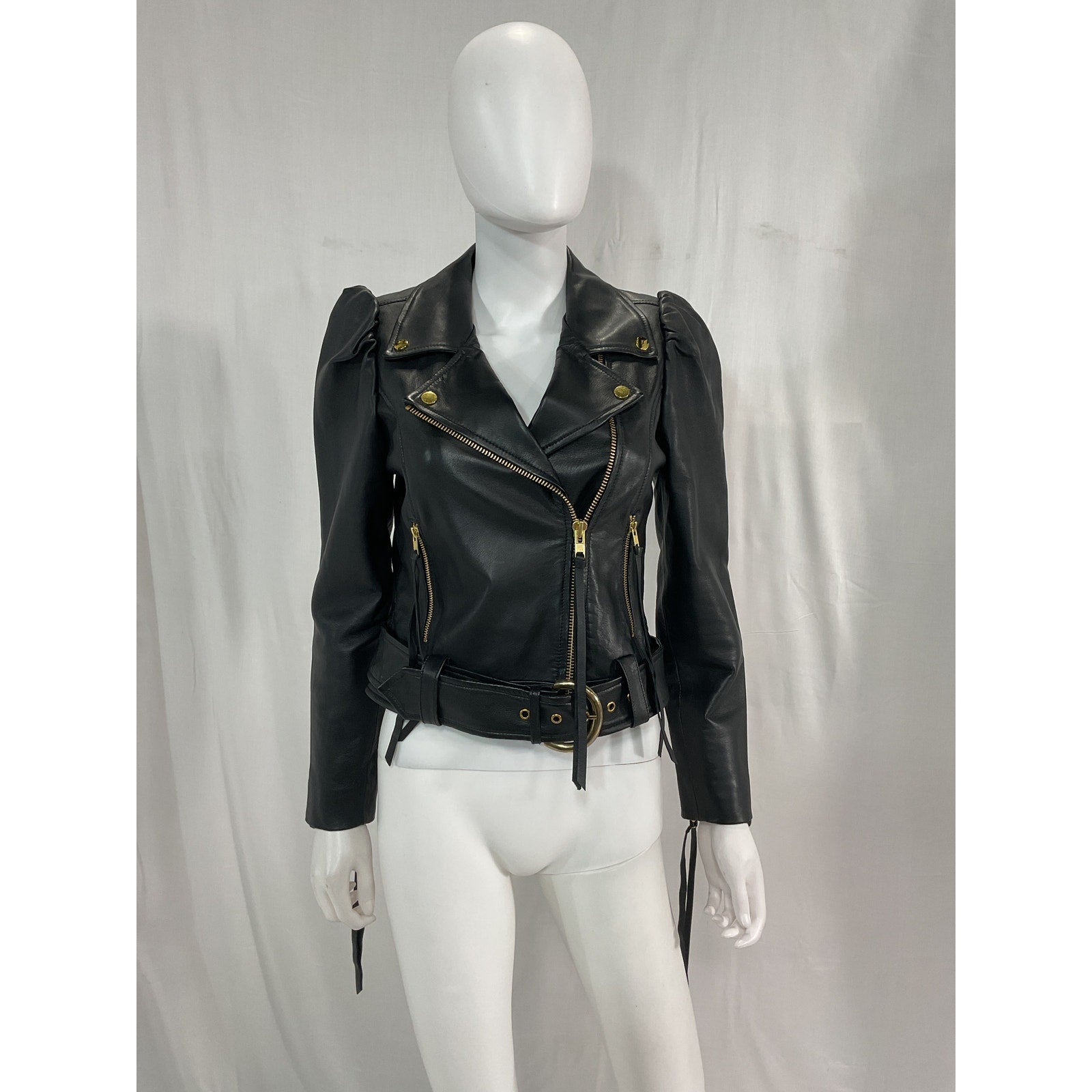 Retrofete 'Tai' Black Jacket Size S