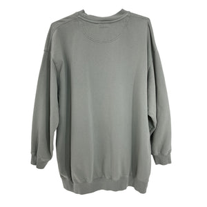 Anine Bing Oversized Teal Tyler Sweatshirt Size L