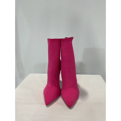 Schutz 'Ammie' Pink Pointed Closed Toe Boot Size 5.5 - NWT