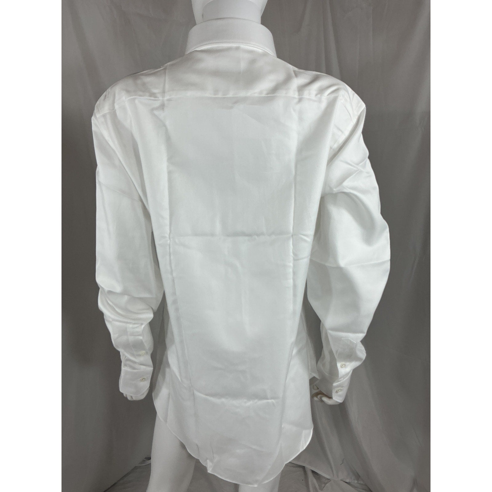 Zegna 'Trecapi' White Cotton Oxford Sport Shirt Size 42 - NWT