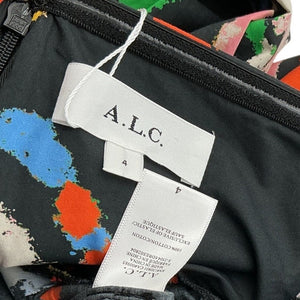 A.L.C. Strapless Multicolor Tate Dress Size 4