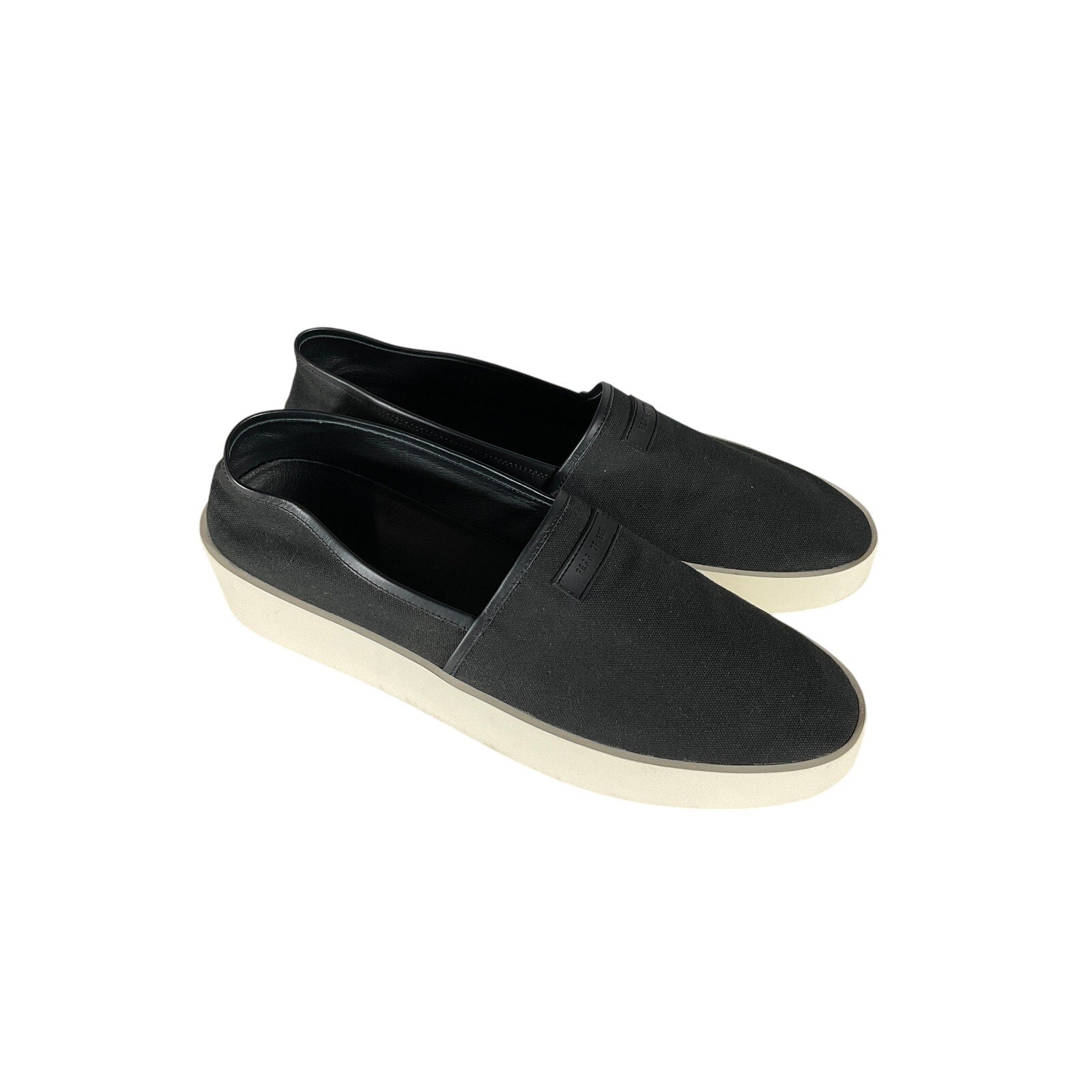 Fear Of God Black Canvas Espadrille Size 12 Men's