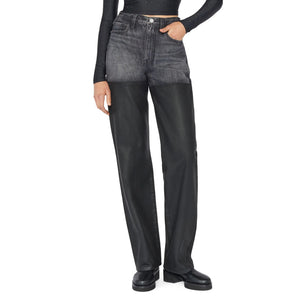 Frame Coated Midnight Mix Le Jane Denim Jeans Size 30