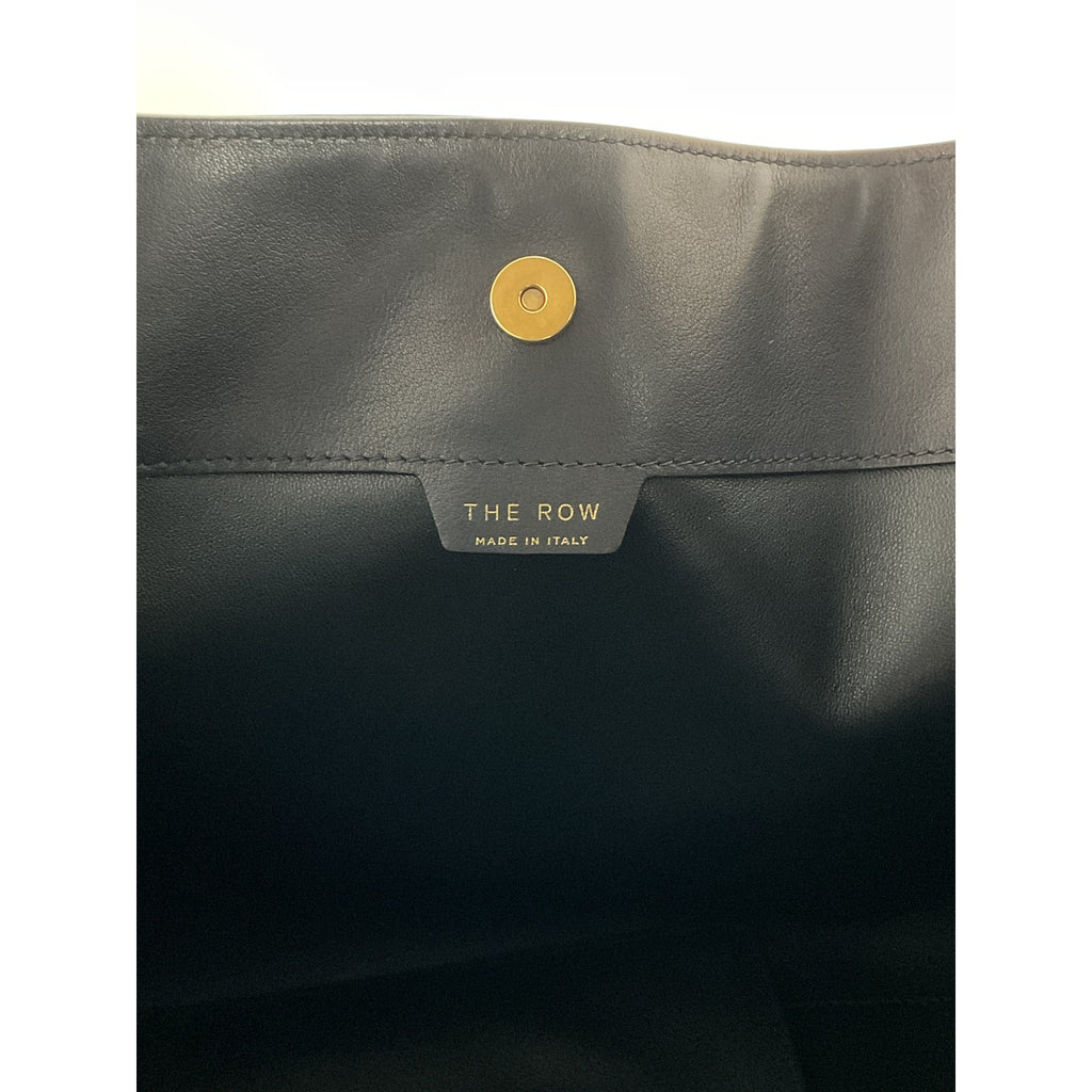 The Row 'Alexia' Black Leather Leather Tote Bag