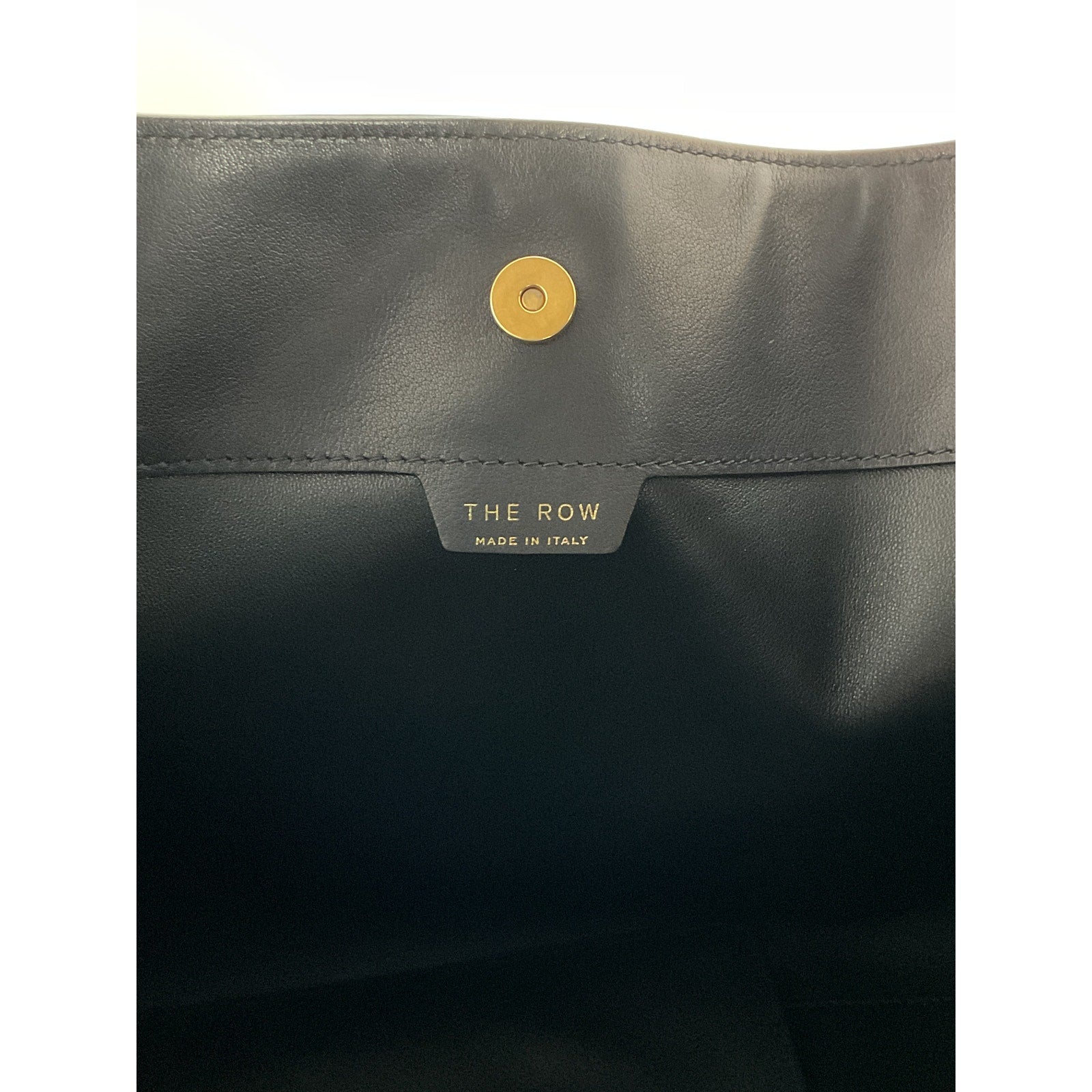 The Row 'Alexia' Black Leather Leather Tote Bag