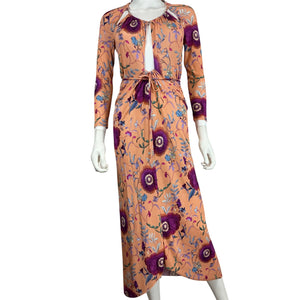 Isabel Marant Elegant Multicolor Jadessi Midi Dress Size 36 EU / US 4