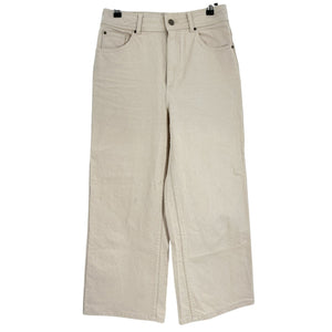 Sezane Classic Beige Le Crop Denim Jeans Size 38