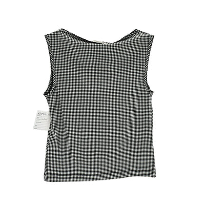 Dôen 'Ida' Black Cotton Tank Top Size M