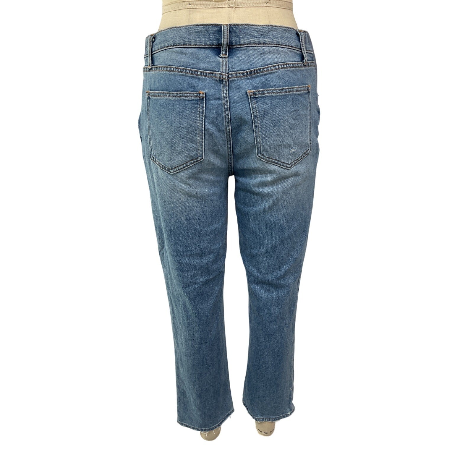 Hatch The Crop Blue Cotton Maternity Denim Jean Size 27