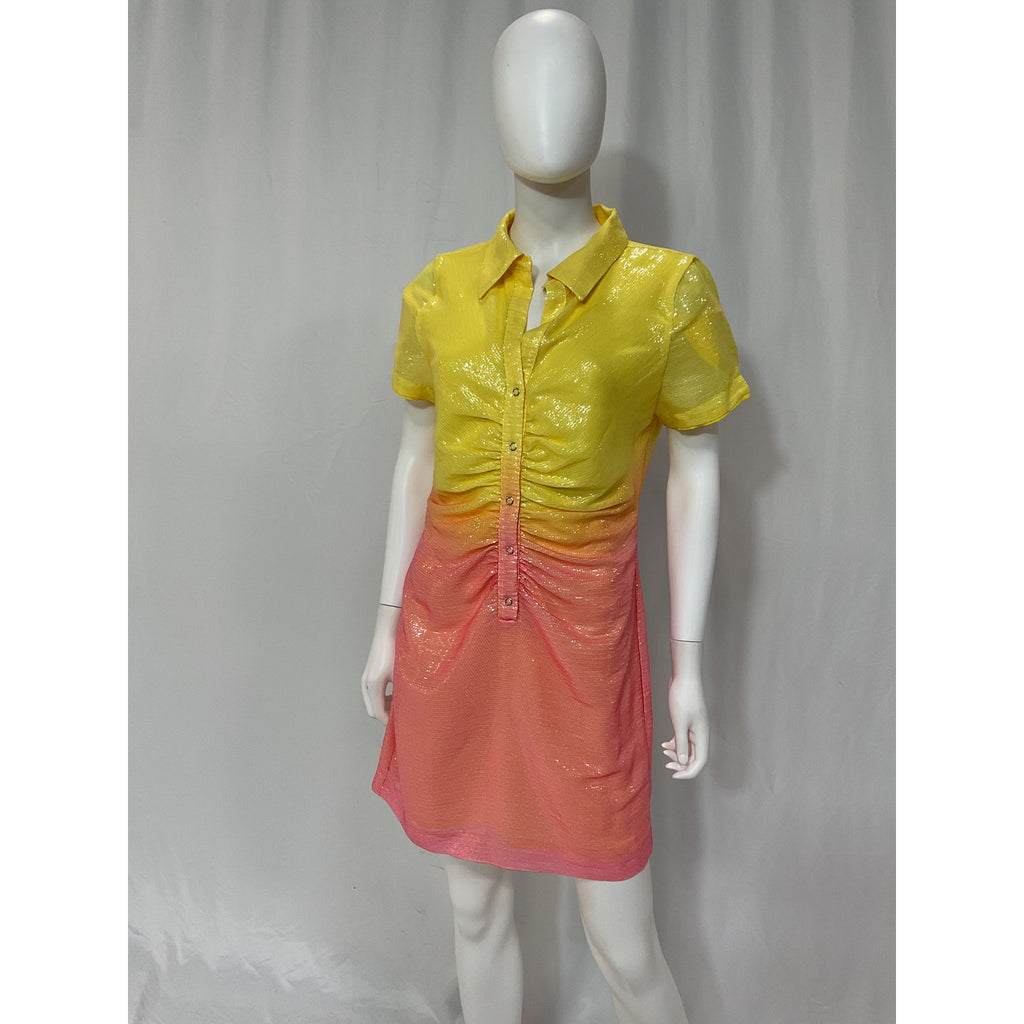 Lpa 'Jacinda' Pink Sequin Ebellished Dress Size M