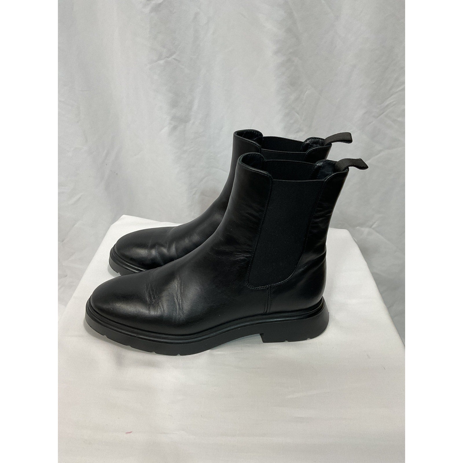 Stuart Weitzman 'Mckenzee Chels' Black Boot Size 5.5