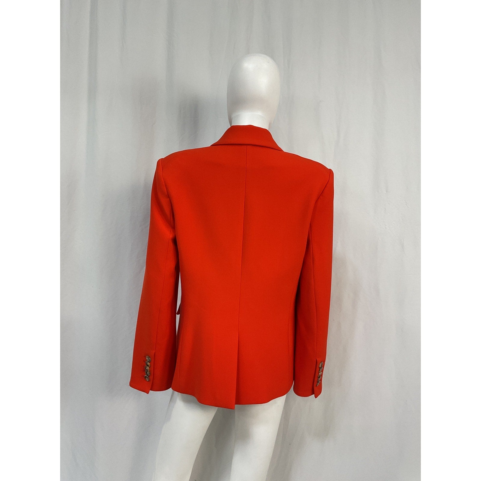 Veronica Beard 'Aire Dickey' Red Polyester Jacket Size 10