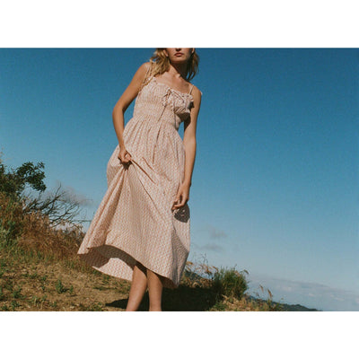 Dôen 'Rhoda' White Cotton Dress Size M