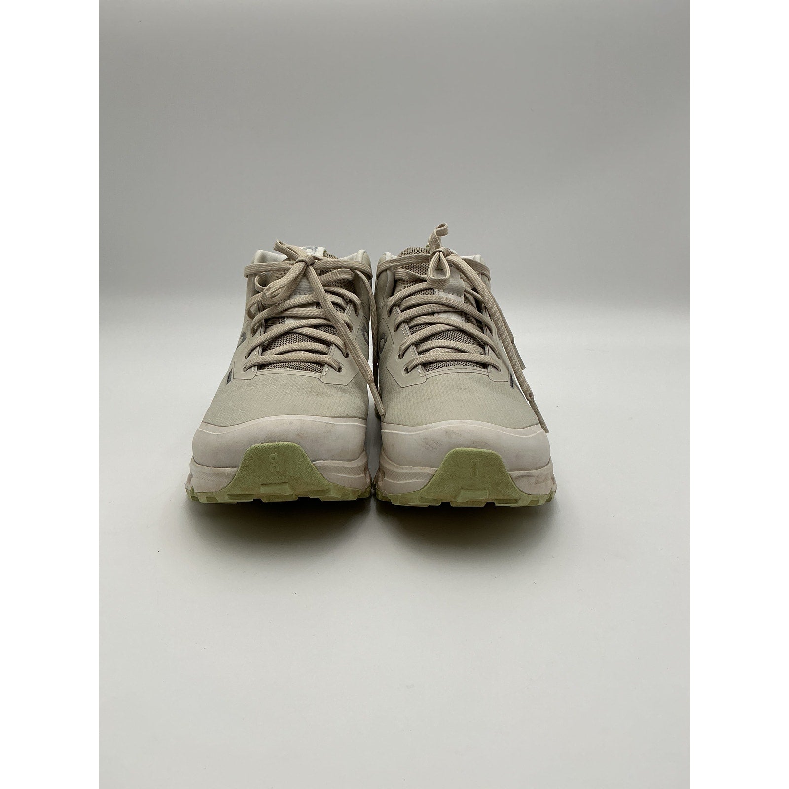 On 'Cloudroam' Green Rubber-Trimmed Recycled-Mesh And Shell High-Top Sneakers Size 6