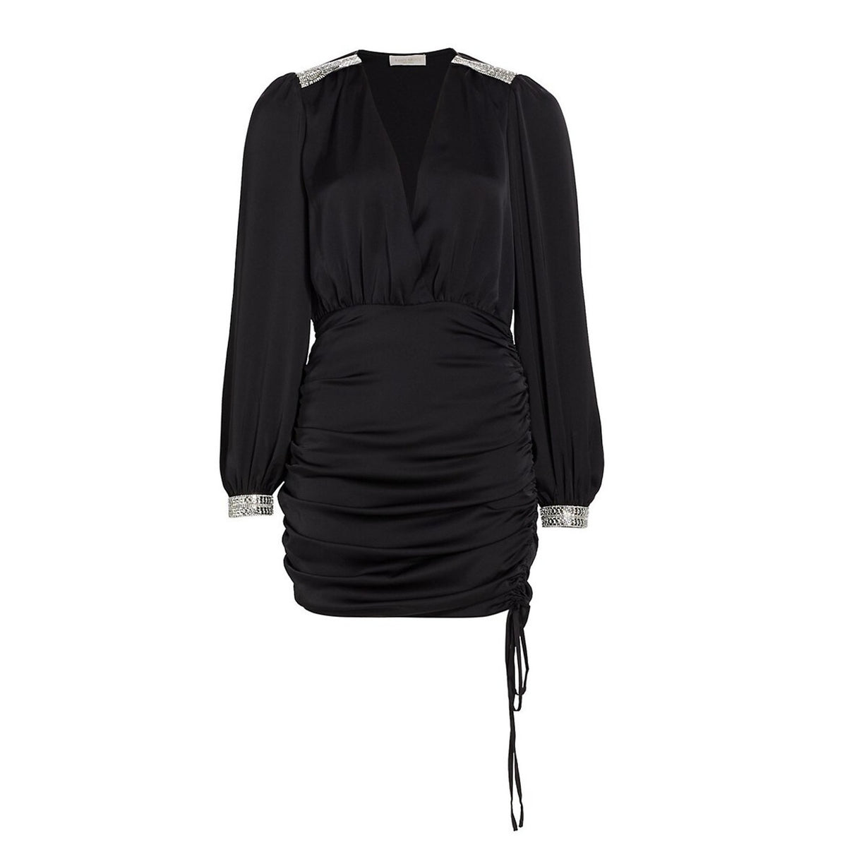 Ramy Brook Embellished Black Foxy Dress Size 4