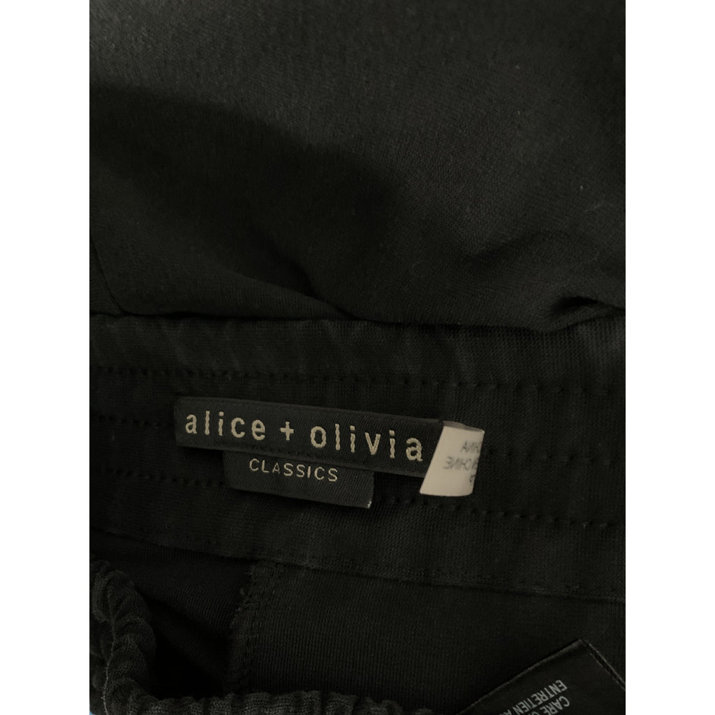 Alice + Olivia 'Kenley' Black Palazzo Pant Size XS