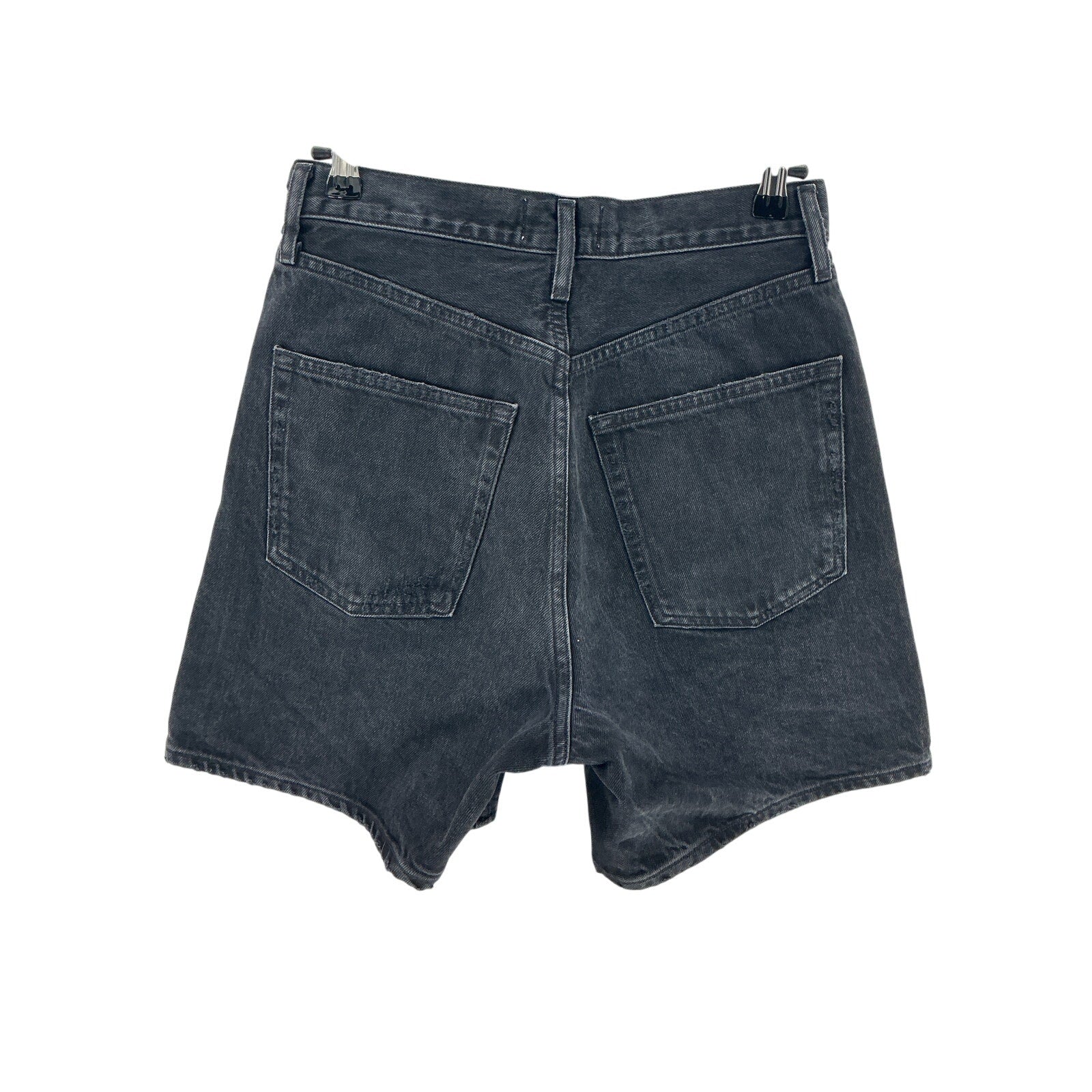 Agolde 'Stella' Black Cotton Short Size 25