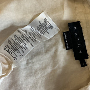 Hatch Longsleeve Ivory Silvina Dress Size 3