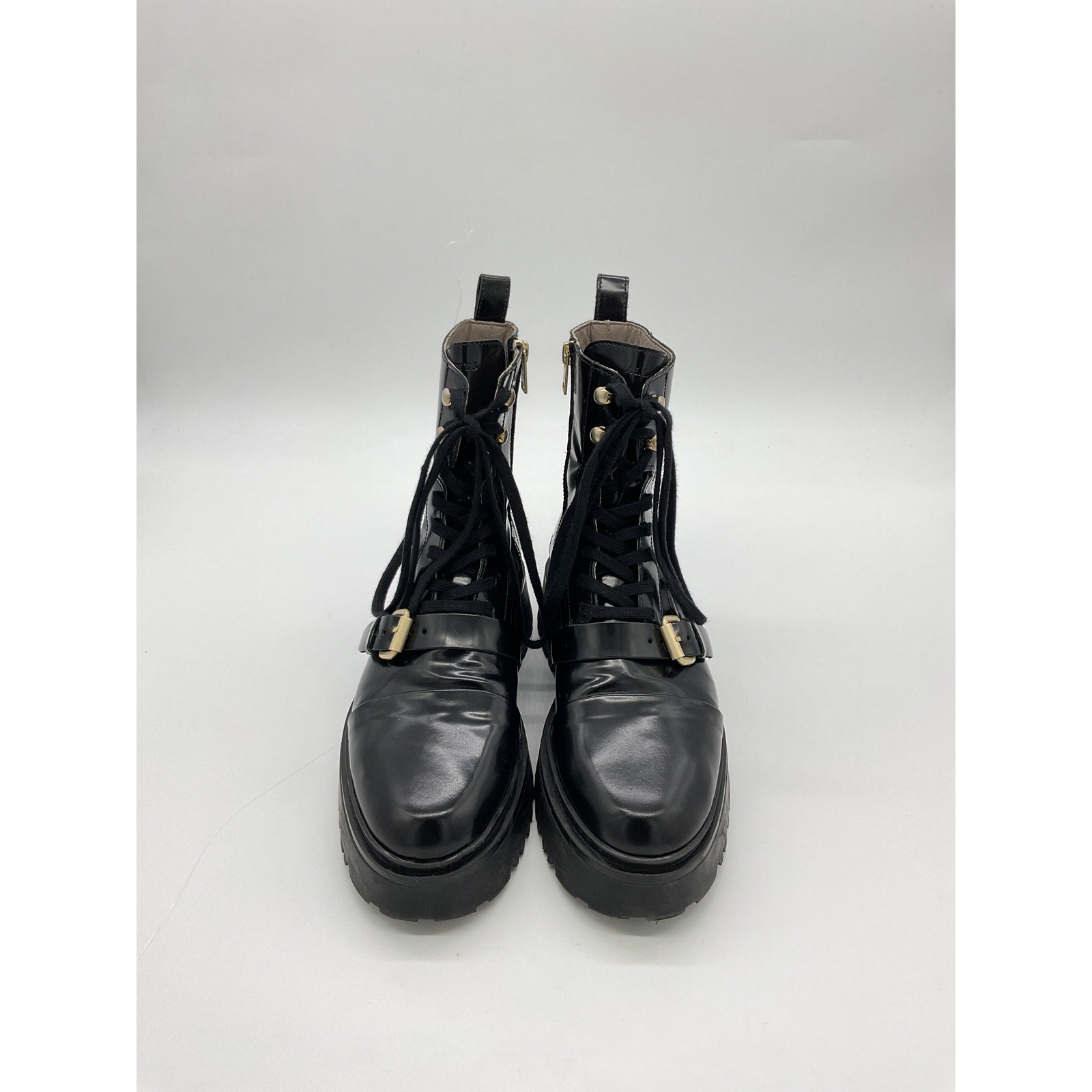 Allsaints 'Stellar' Black Leather Bootie Size 9