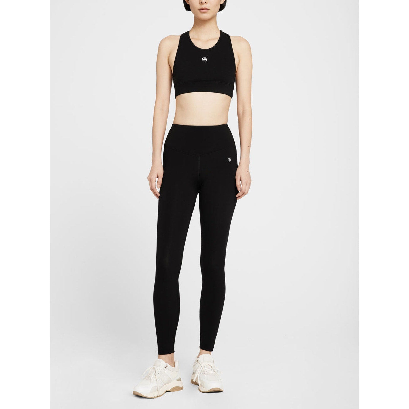 Anine Bing 'Blake' Black Polyamide Legging Size XS - NWT