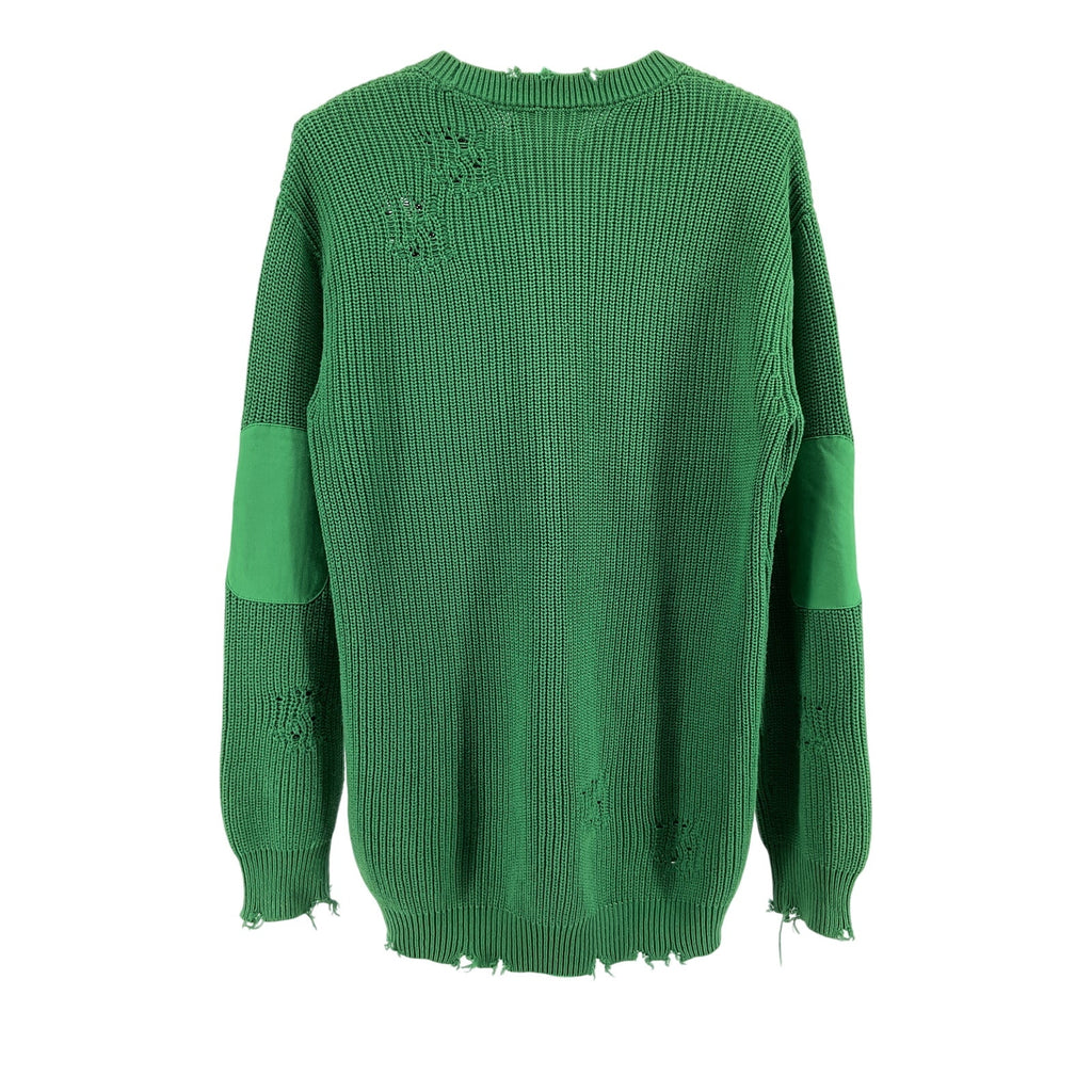 Ser.O.Ya 'Devin' Green Cotton Sweater Size S