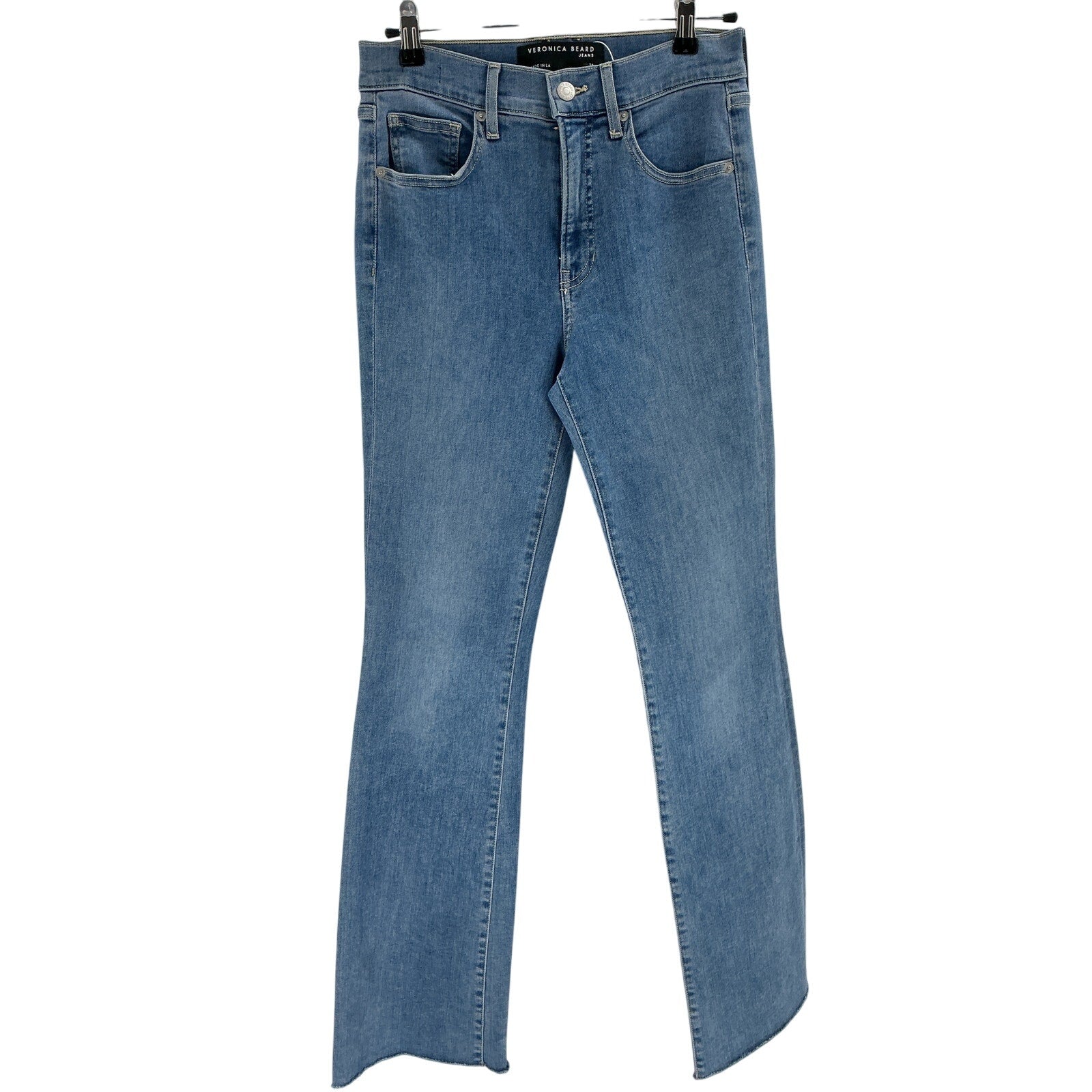 Veronica Beard 'Cameron' Blue Cotton Bootcut Denim Jean Size 26