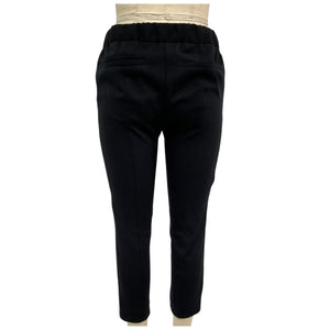 Hatch Tailored Black Stretch Suit Trousers Size 1