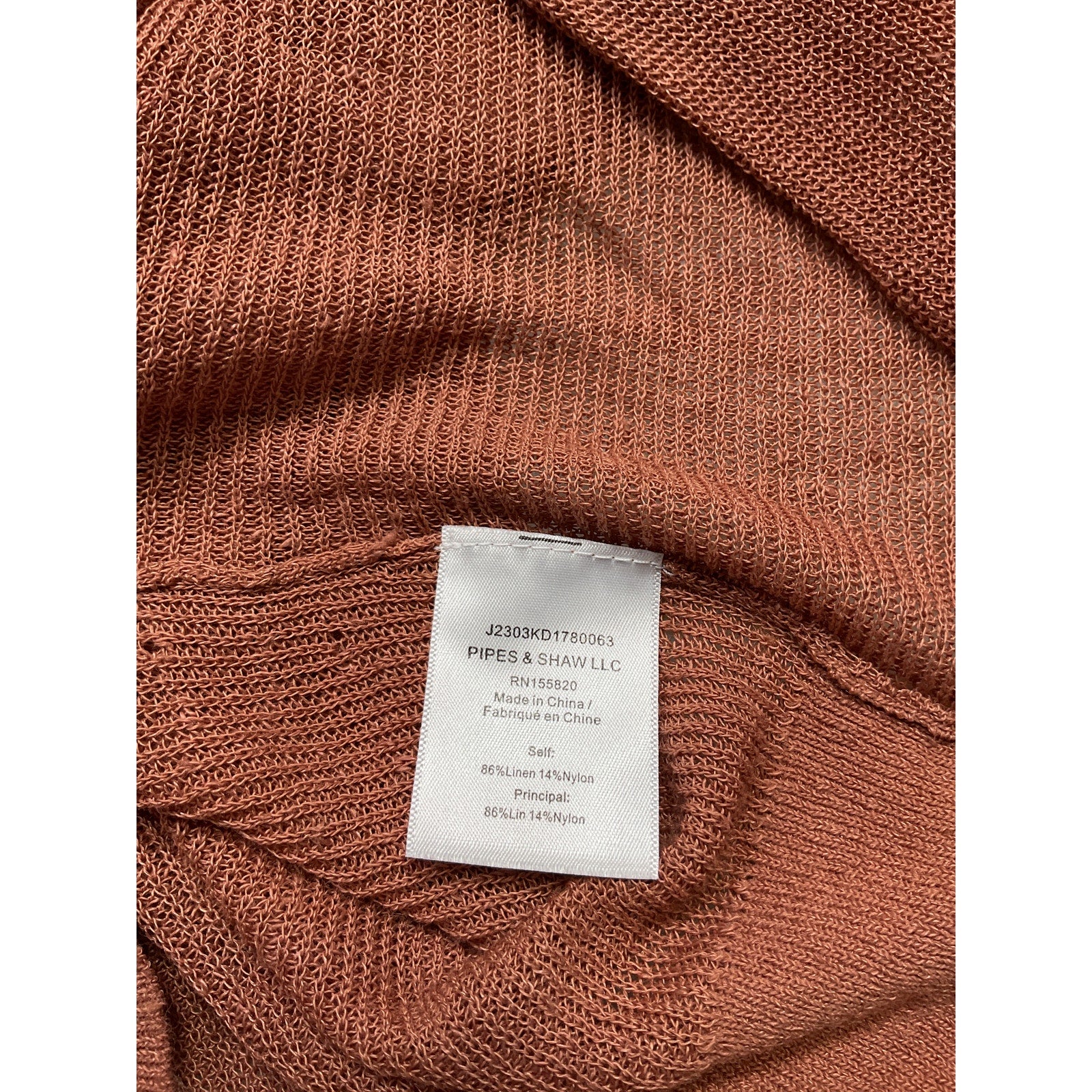 Veronica Beard 'Kellen' Brown Twist-Front Sleeveless Sweater Size XS